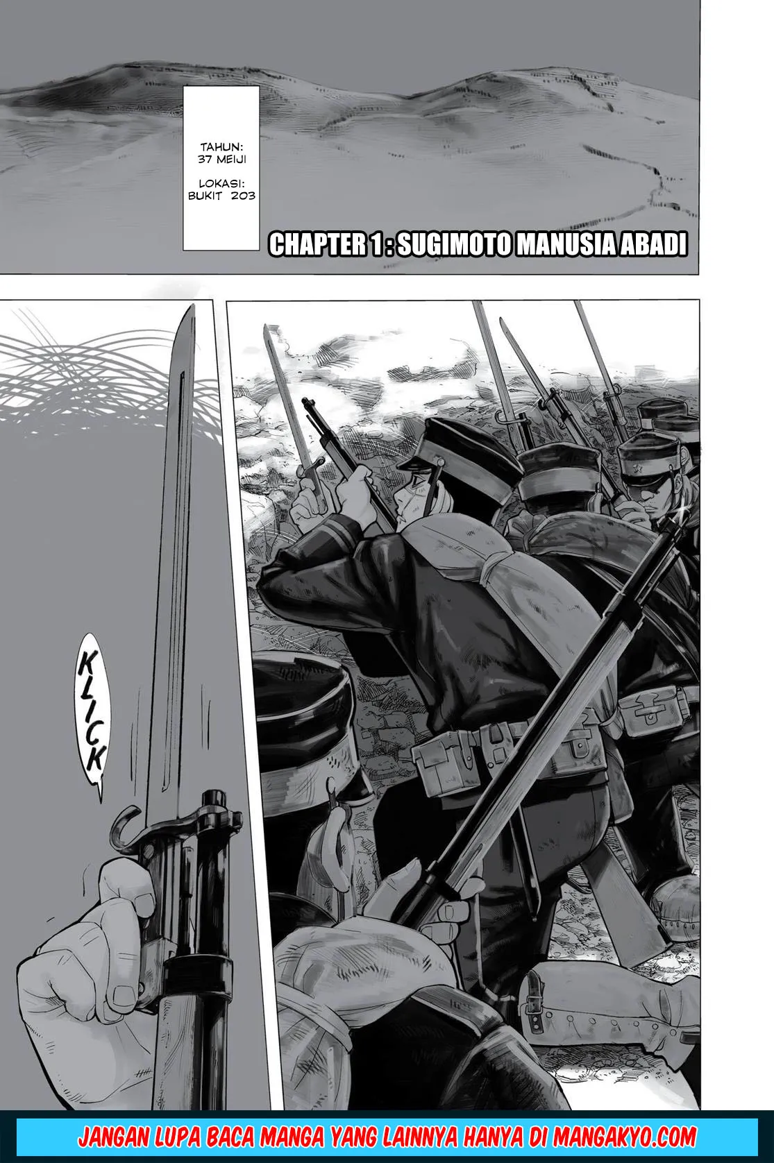 Golden Kamuy Chapter 01 Gambar 2